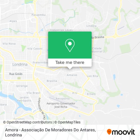 Amora - Associação De Moradores Do Antares map