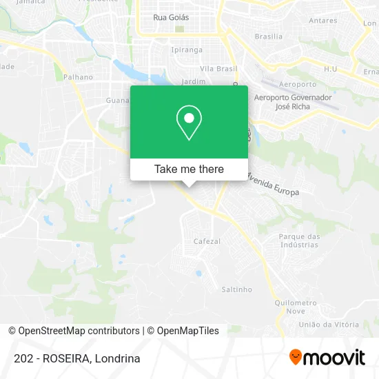 202 - ROSEIRA map