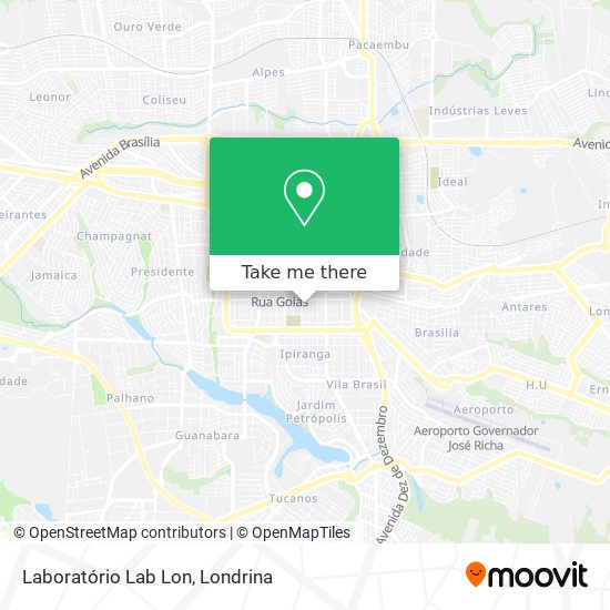 Laboratório Lab Lon map