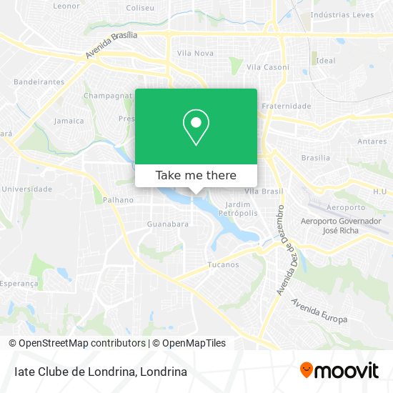 Iate Clube de Londrina map