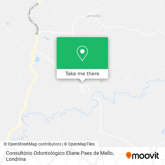 Consultório Odontológico Eliane Paes de Mello map