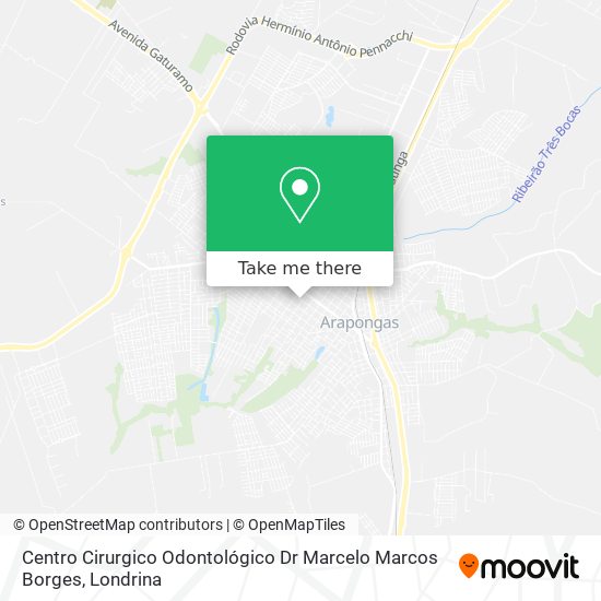 Centro Cirurgico Odontológico Dr Marcelo Marcos Borges map