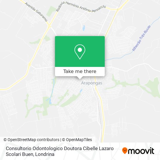 Consultorio Odontologico Doutora Cibelle Lazaro Scolari Buen map
