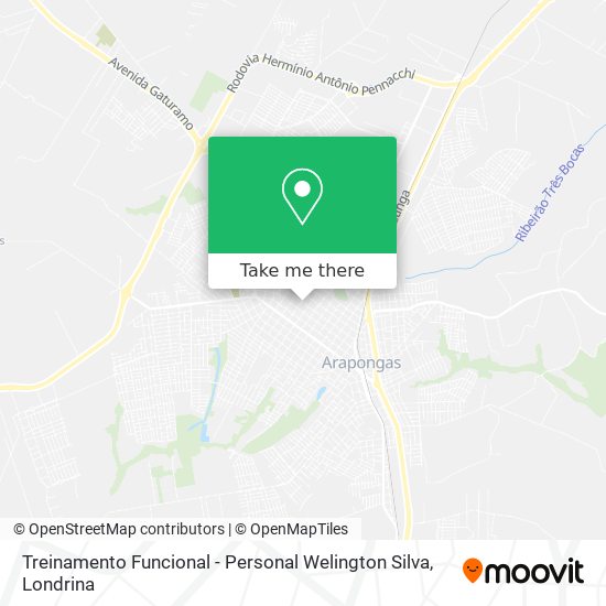 Treinamento Funcional - Personal Welington Silva map