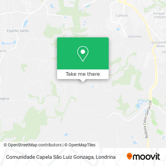 Comunidade Capela São Luiz Gonzaga map