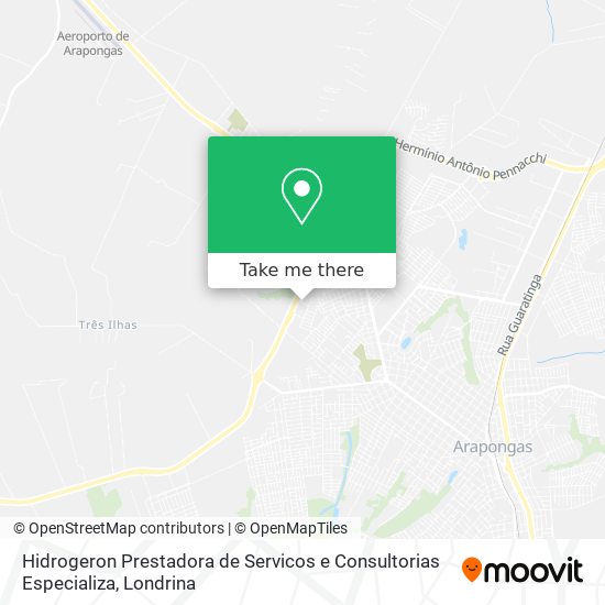Hidrogeron Prestadora de Servicos e Consultorias Especializa map