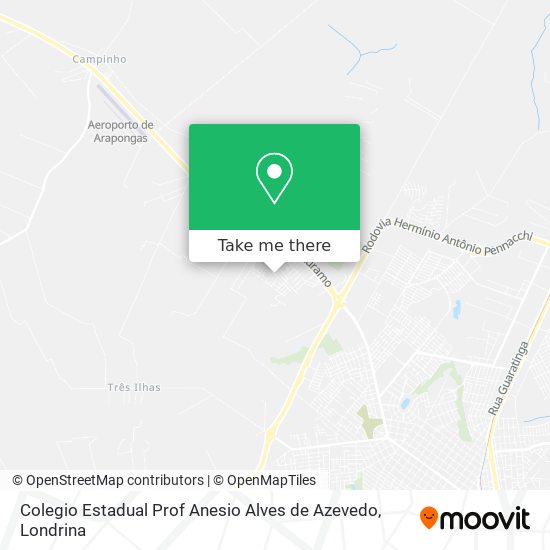 Colegio Estadual Prof Anesio Alves de Azevedo map
