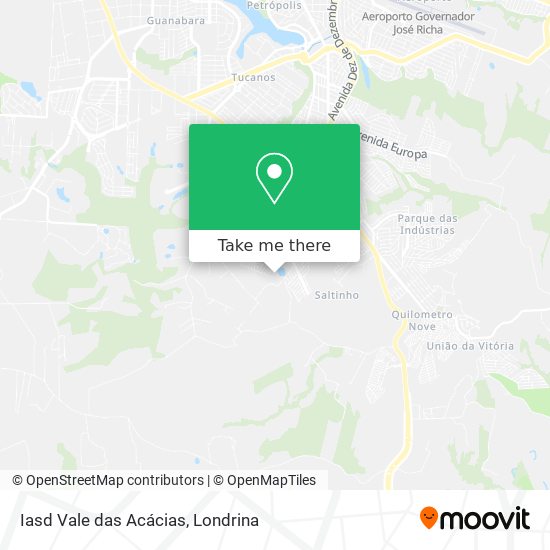Iasd Vale das Acácias map