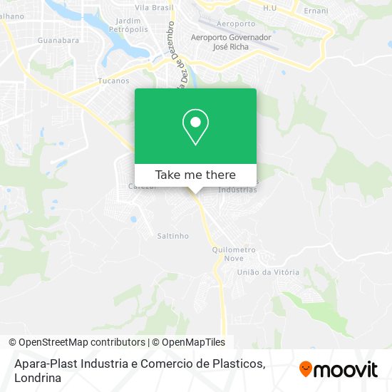 Apara-Plast Industria e Comercio de Plasticos map