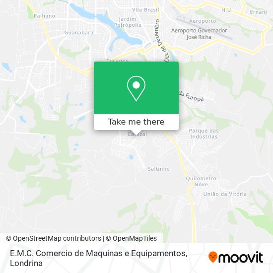 E.M.C. Comercio de Maquinas e Equipamentos map
