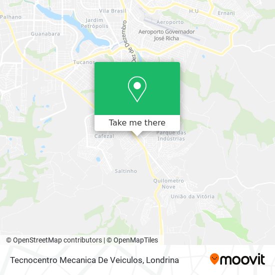 Tecnocentro Mecanica De Veiculos map