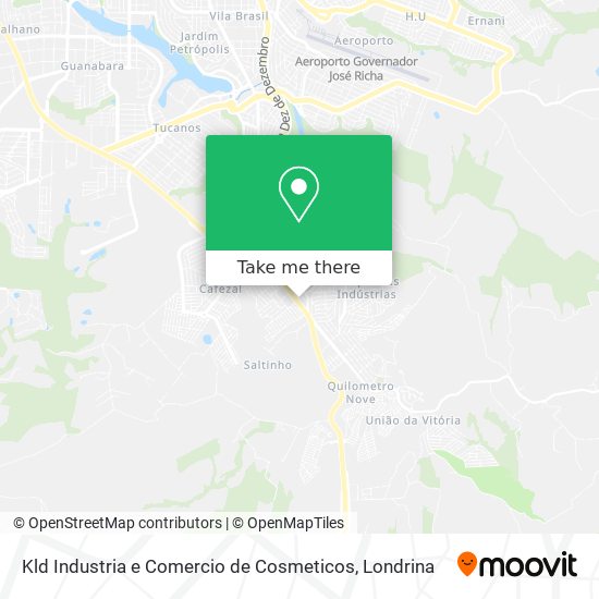 Kld Industria e Comercio de Cosmeticos map