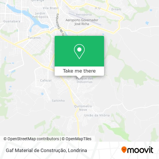 Gaf Material de Construção map