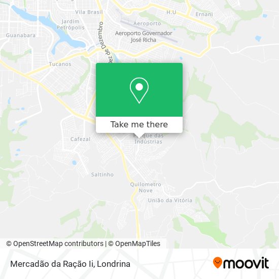 Mercadão da Ração Ii map