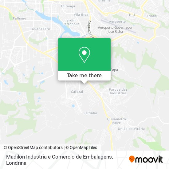 Madilon Industria e Comercio de Embalagens map