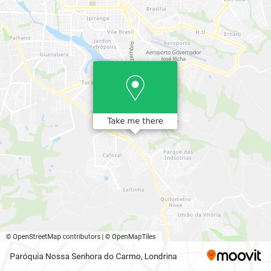 Paróquia Nossa Senhora do Carmo map