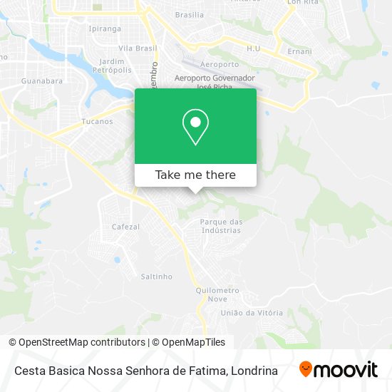Cesta Basica Nossa Senhora de Fatima map