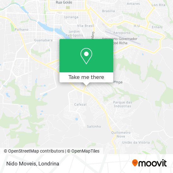 Nido Moveis map