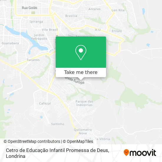 Cetro de Educação Infantil Promessa de Deus map