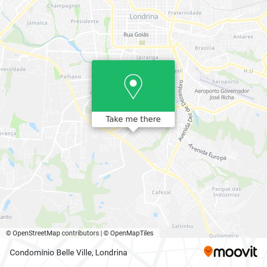Condomínio Belle Ville map