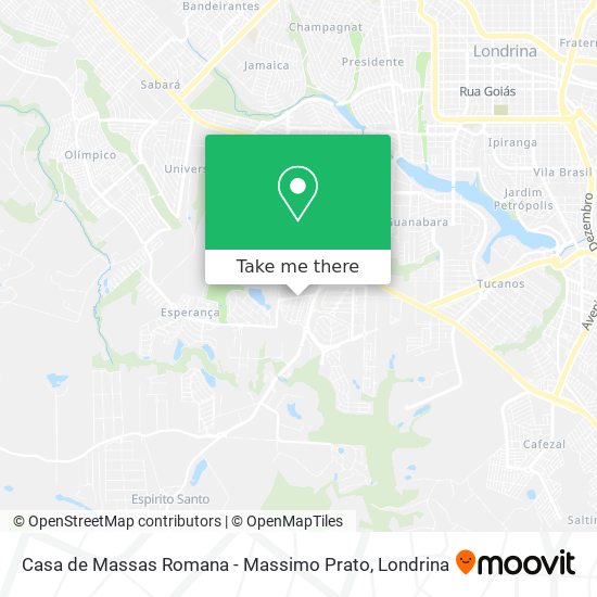 Casa de Massas Romana - Massimo Prato map