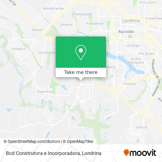 Bcd Construtora e Incorporadora map