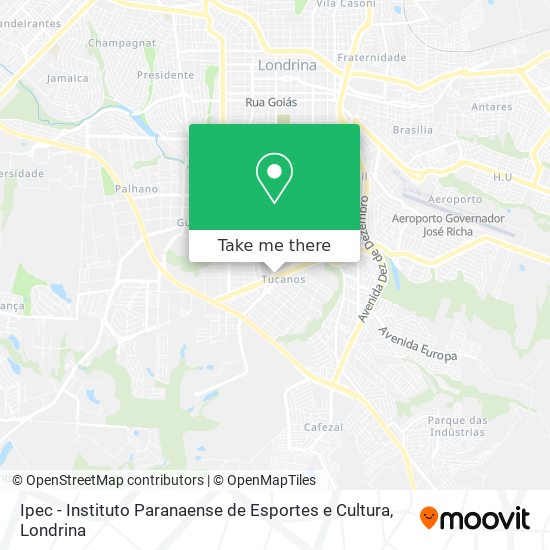 Ipec - Instituto Paranaense de Esportes e Cultura map