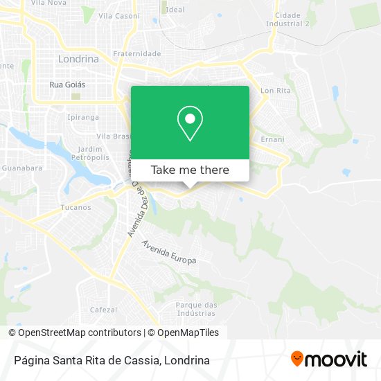 Página Santa Rita de Cassia map