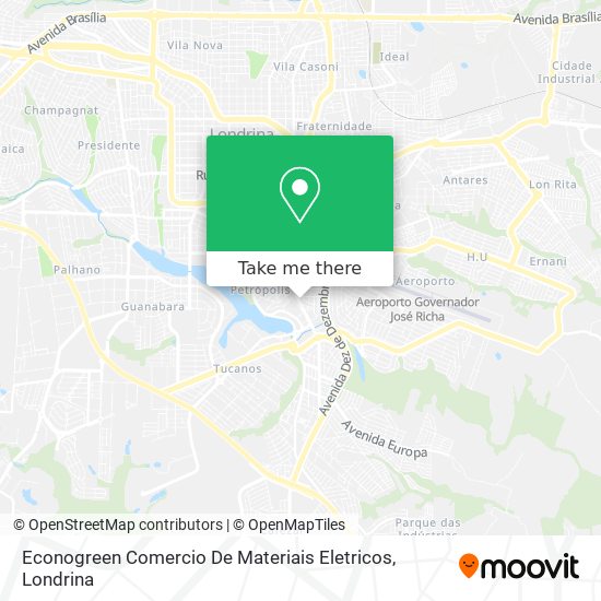 Econogreen Comercio De Materiais Eletricos map