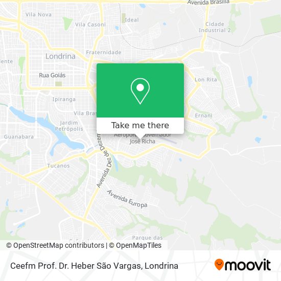 Ceefm Prof. Dr. Heber São Vargas map