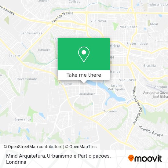 Mind Arquitetura, Urbanismo e Participacoes map