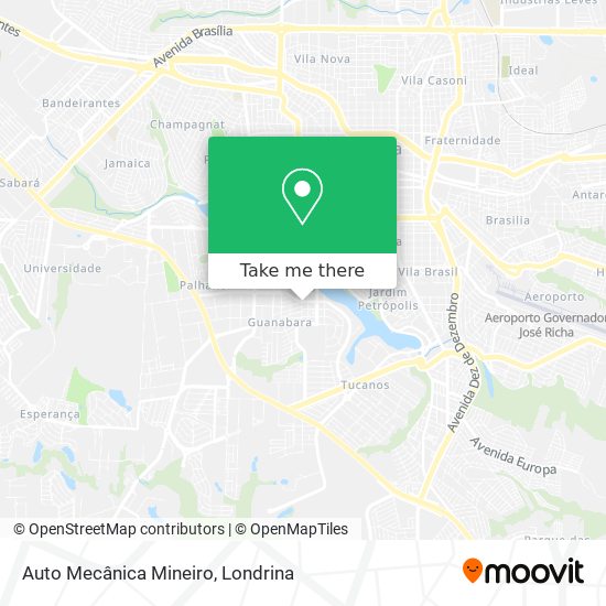 Auto Mecânica Mineiro map