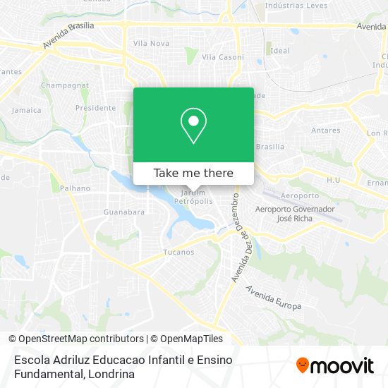 Escola Adriluz Educacao Infantil e Ensino Fundamental map