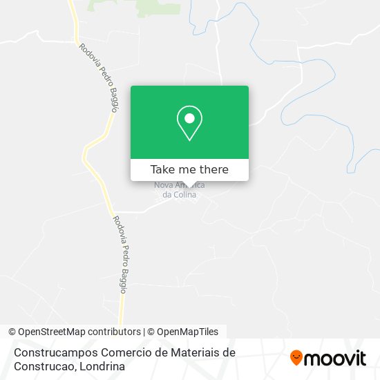 Construcampos Comercio de Materiais de Construcao map