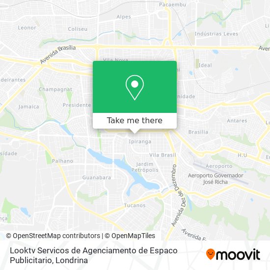 Looktv Servicos de Agenciamento de Espaco Publicitario map