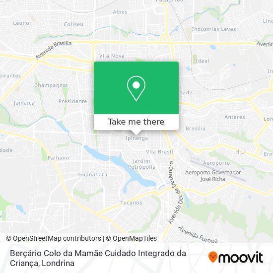 Berçário Colo da Mamãe Cuidado Integrado da Criança map