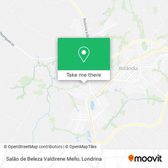 Salão de Beleza Valdirene Mello map