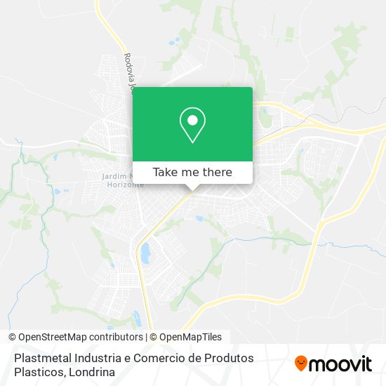 Mapa Plastmetal Industria e Comercio de Produtos Plasticos