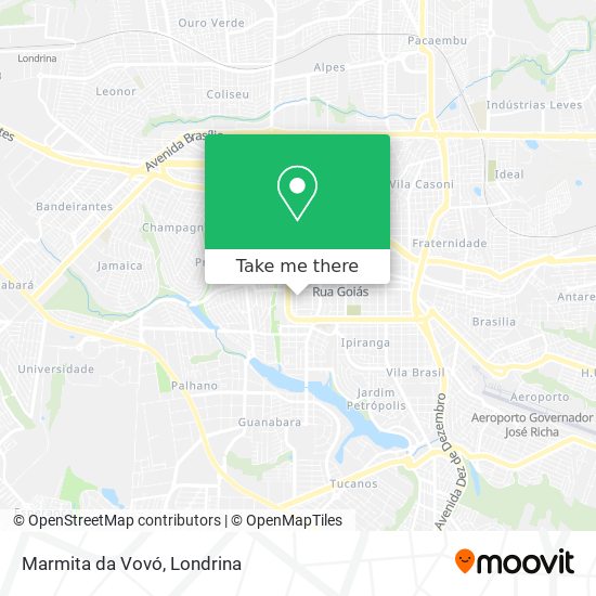 Marmita da Vovó map