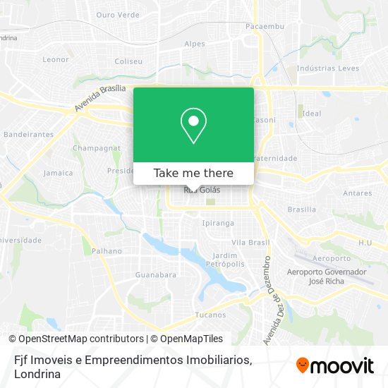 Fjf Imoveis e Empreendimentos Imobiliarios map