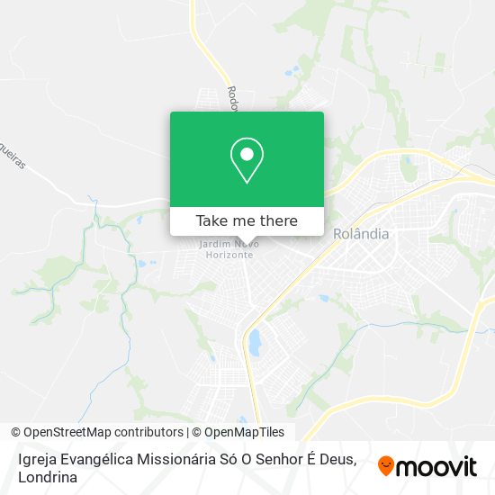 Igreja Evangélica Missionária Só O Senhor É Deus map
