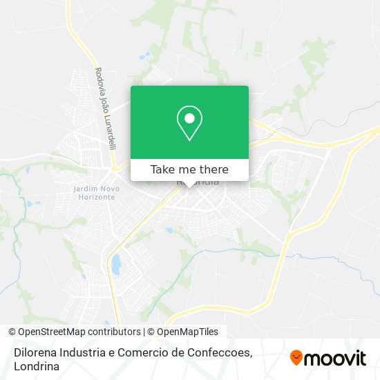 Dilorena Industria e Comercio de Confeccoes map