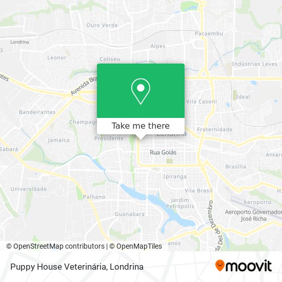 Puppy House Veterinária map