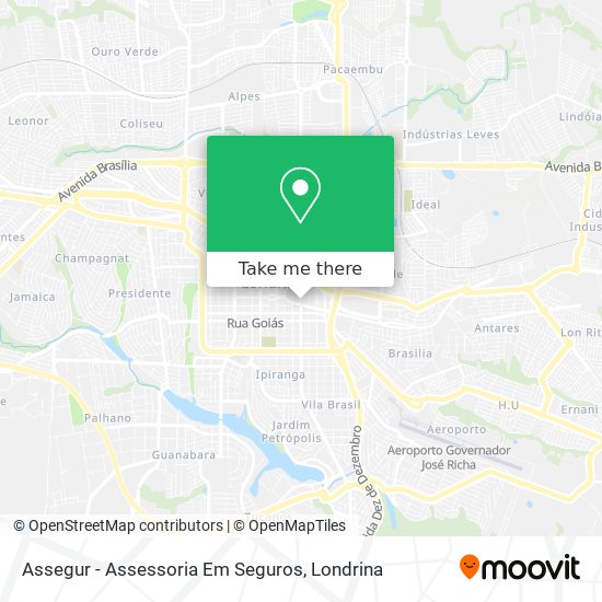 Assegur - Assessoria Em Seguros map