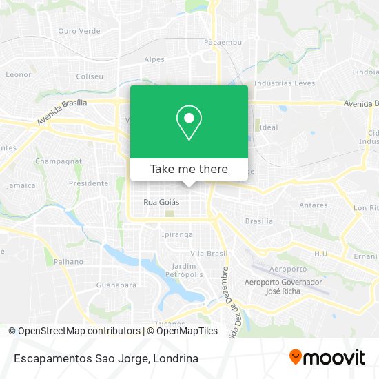 Escapamentos Sao Jorge map