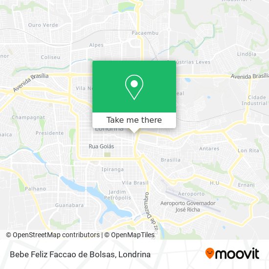 Bebe Feliz Faccao de Bolsas map