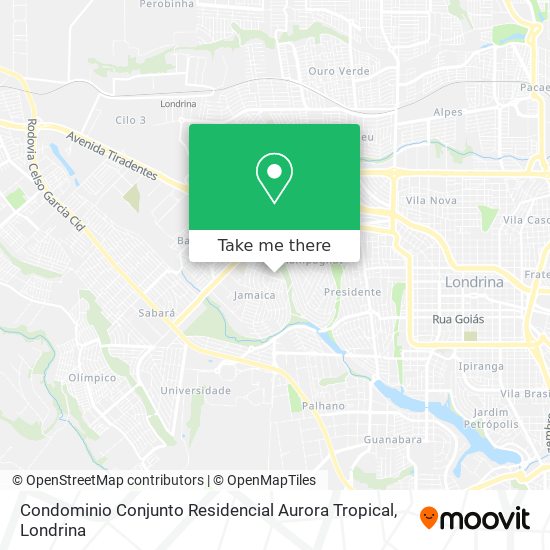 Condominio Conjunto Residencial Aurora Tropical map