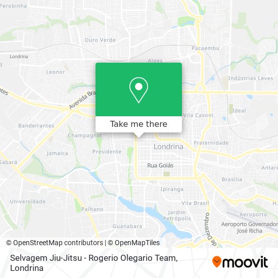 Mapa Selvagem Jiu-Jitsu - Rogerio Olegario Team