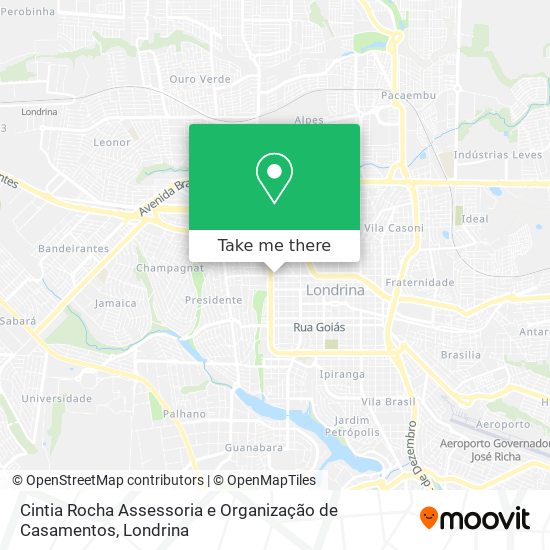 Cintia Rocha Assessoria e Organização de Casamentos map