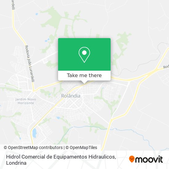 Hidrol Comercial de Equipamentos Hidraulicos map